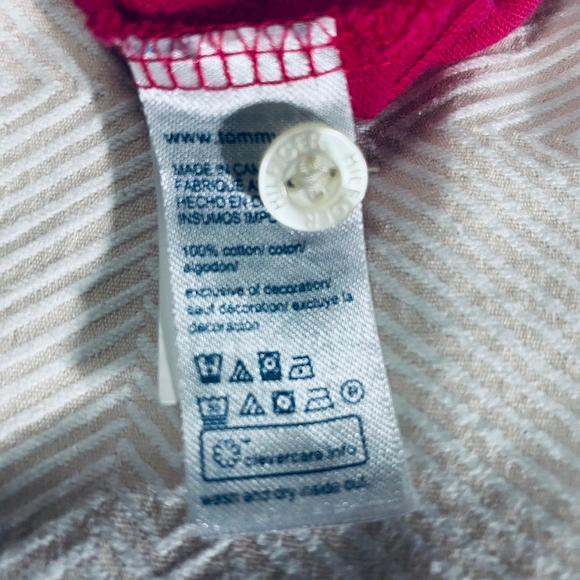 Tommy Hilfiger Custom Fit Collection Fuscia Polo Shirt - Picture 6 of 13